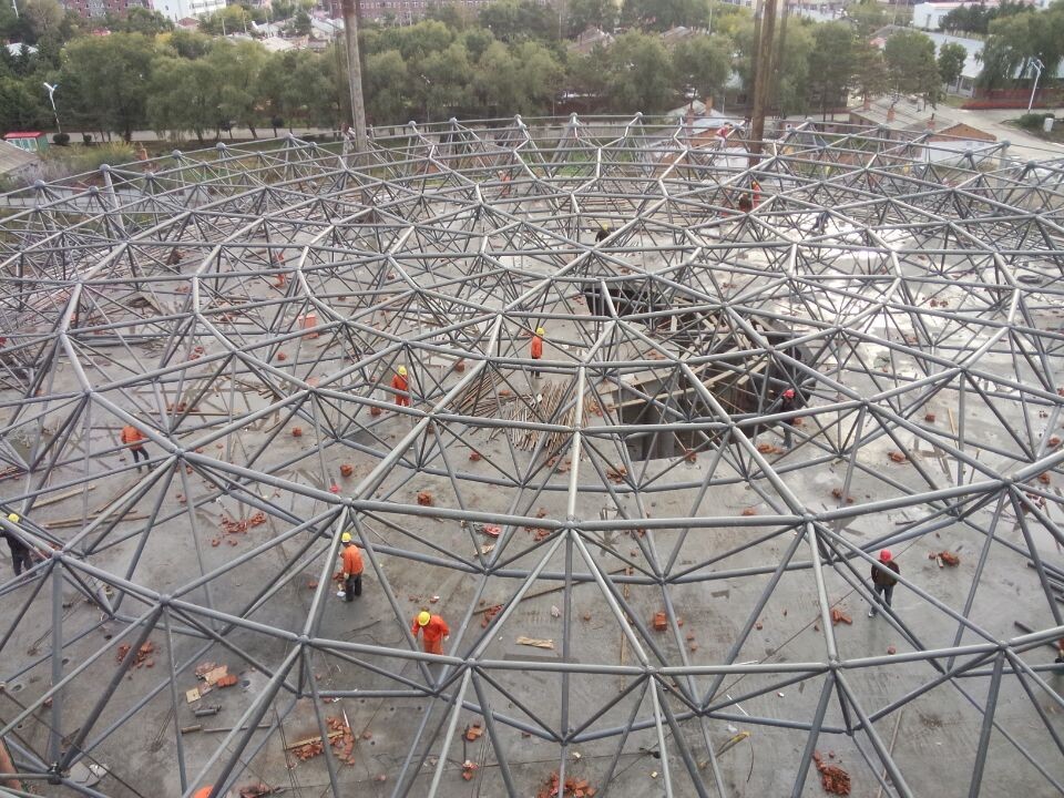 双辽全民健身中心网架