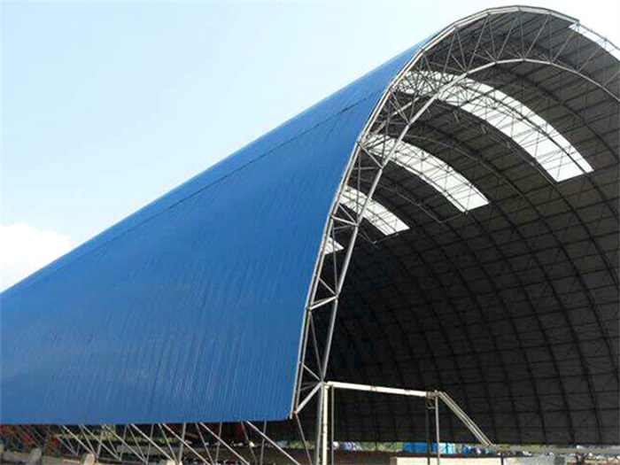 双辽国电安庆电厂干煤棚网架